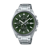 Men's Watch Casio EFV-610D-3CVUEF Green Silver-0