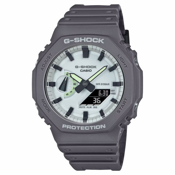 Men's Watch Casio G-Shock GA-2100HD-8AER White (Ø 44,5 mm)-0