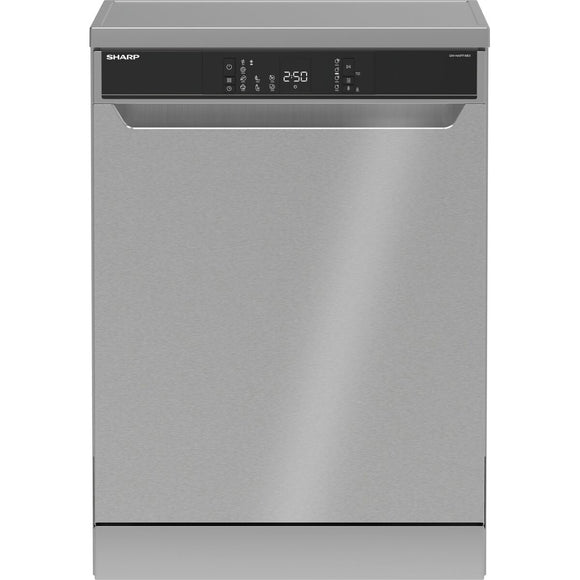 Dishwasher Sharp QWNA1F49DI Steel 60 cm-0