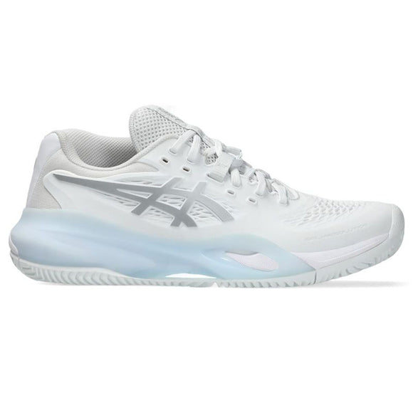 Women's Tennis Shoes Asics Gel-Resolution X Clay White-0