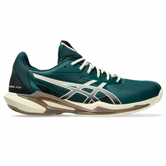 Men's Tennis Shoes Asics Solution Speed Ff 3 Clay Turquoise-0