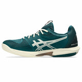 Men's Tennis Shoes Asics Solution Speed Ff 3 Clay Turquoise-4
