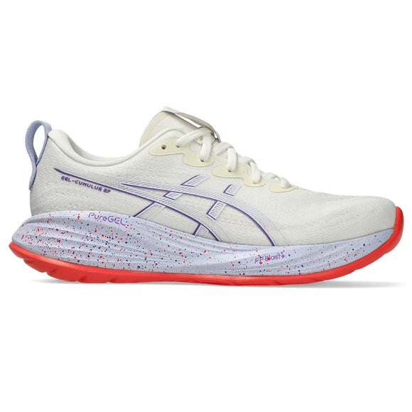 Running Shoes for Adults Asics Gel-Cumulus 27 Tokyo White-0