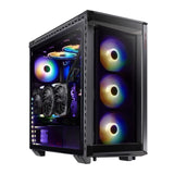 Micro ATX / Mini ITX / ATX Midtower Case XPG Battlecruiser Black ARGB-0