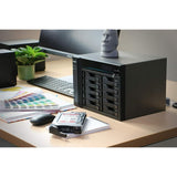 NAS Network Storage Asustor AS6508T Black Intel Atom C3538-1