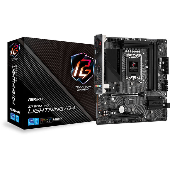 Motherboard ASRock Z790M PG Lightning/D4 LGA 1700-0