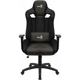 Gaming Chair Aerocool EARL AeroSuede 180º Black-0