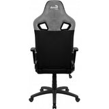 Gaming Chair Aerocool EARL AeroSuede 180º Black Grey-1