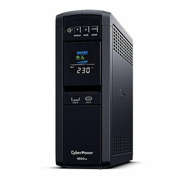 Uninterruptible Power Supply System Interactive UPS Cyberpower CP1600EPFCLCD 1000 W 1600 VA-0