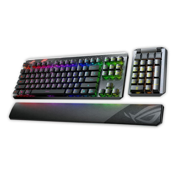 Gaming Keyboard Asus ROG Claymore II Spanish Qwerty-0