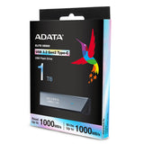 USB stick Adata AELI-UE800-1T-CSG 1 TB Black Silver-1