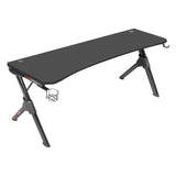 Desk Mars Gaming MGDXLW White Black Steel 160 x 60 cm (160 x 60 cm)-2