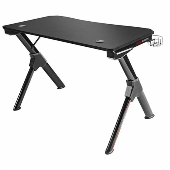 Desk Mars Gaming MGDXLW White Black Steel 160 x 60 cm (160 x 60 cm)-0