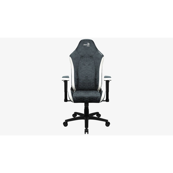 Gaming Chair Aerocool Crown AeroSuede Blue Black Steel-0