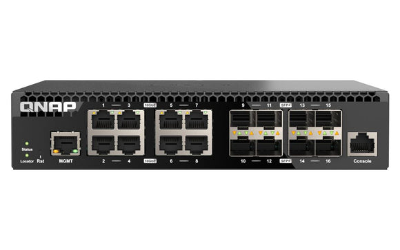 QNAP QSW-M3216R-8S8T 10 GbE Switch Managed 16-Port-0