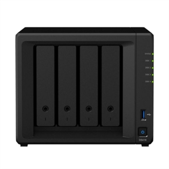 NAS Network Storage Synology DS418 Realtek RTD1296 2 GB DDR4 21 dB 48 TB-0