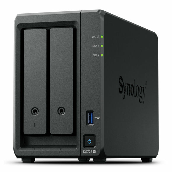 NAS Network Storage Synology DS725+ Black AMD Ryzen R1600-0