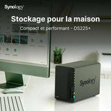 NAS Network Storage Synology DS225+ Black Intel Celeron Intel Celeron J4125-1