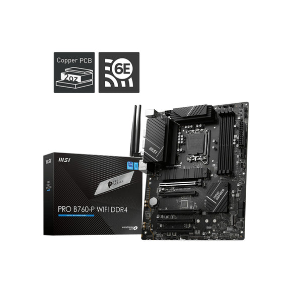 Motherboard MSI PRO B760-P WIFI DDR4 LGA 1700-0