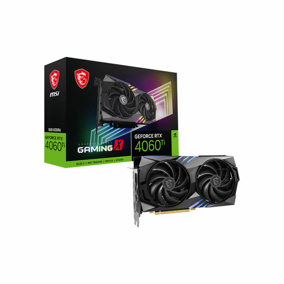 Graphics card MSI GeForce RTX 4060 Ti GAMING X 8G Geforce RTX 4060 Ti GDDR6 8 GB-0