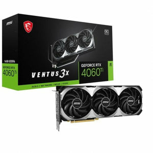 Graphics card MSI GeForce RTX 4060 Ti VENTUS 3X OC 16 GB GDDR6 Geforce RTX 4060 Ti-0