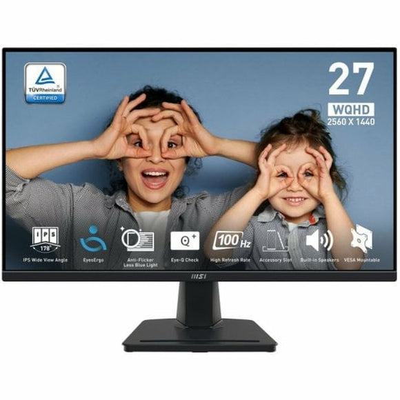 Gaming Monitor MSI PRO MP275Q Wide Quad HD 27