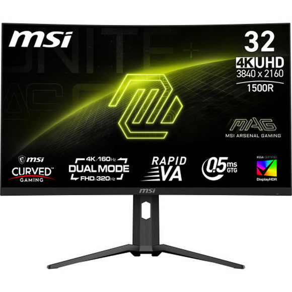 Gaming Monitor MSI MAG 321CUPDF 4K Ultra HD 32