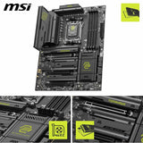 Motherboard MSI AMD AM5 AMD AMD X870E-19