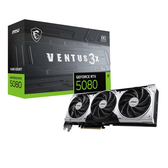 VGA PCIE16 RTX5080 16GB GDDR7/RTX5080 16G VEN 3X OC PLUS MSI-0