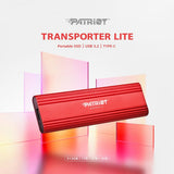 External Hard Drive Patriot Memory PTPL2TBPEC Red 2 TB SSD-4