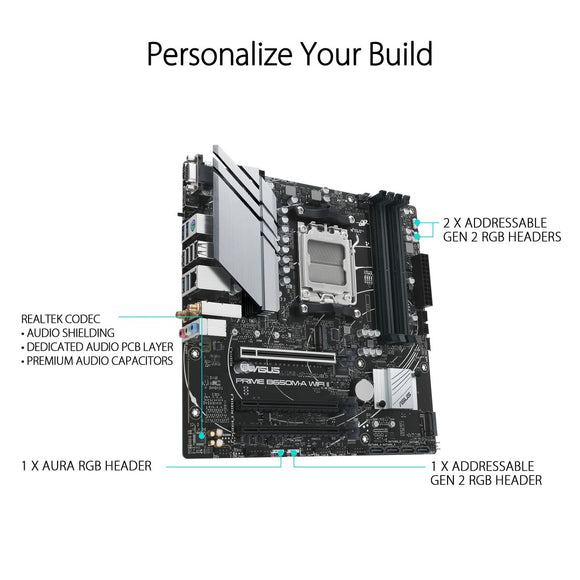 Motherboard Asus AMD AM5 AMD AMD B650-30