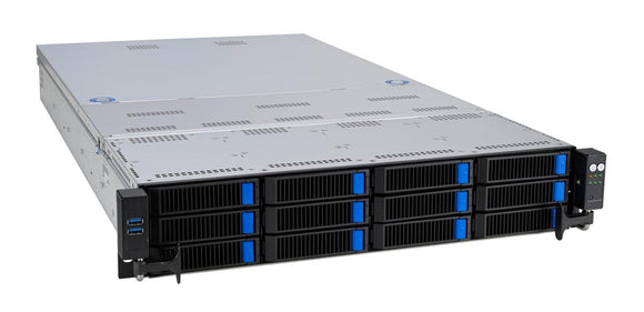ASUS Barebone Rack Server RS720A-E12-RS12/10G/2.6kW/8NVMe/OCP 2U Dual Sockel SP5 90SF02E1-M005U0-0