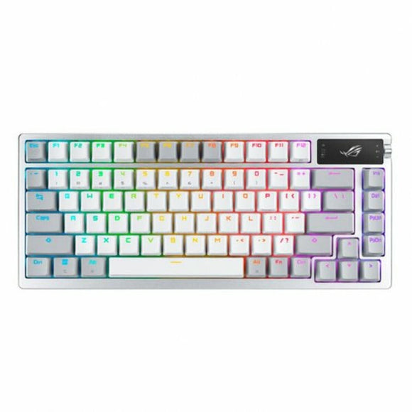 Keyboard Asus ROG Azoth White QWERTY-0