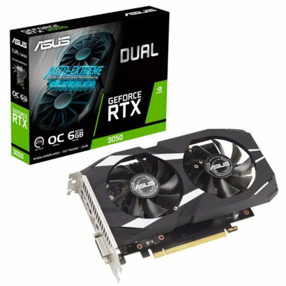 Graphics card Asus 90YV0K60-M0NA00 Nvidia GeForce RTX 3050 6 GB GDDR6-0