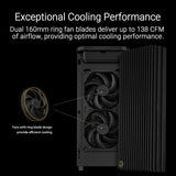 ATX Semi-tower Box Asus 90DC00M0-B39030 Black-5