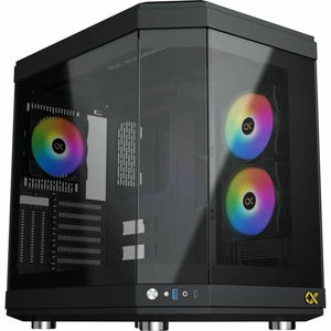 Micro ATX / Mini ITX / ATX Midtower Case XIGMATEK CUBI Black-0