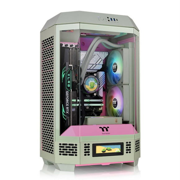 ATX Semi-tower Box THERMALTAKE Tower 300 Matcha Plum-0