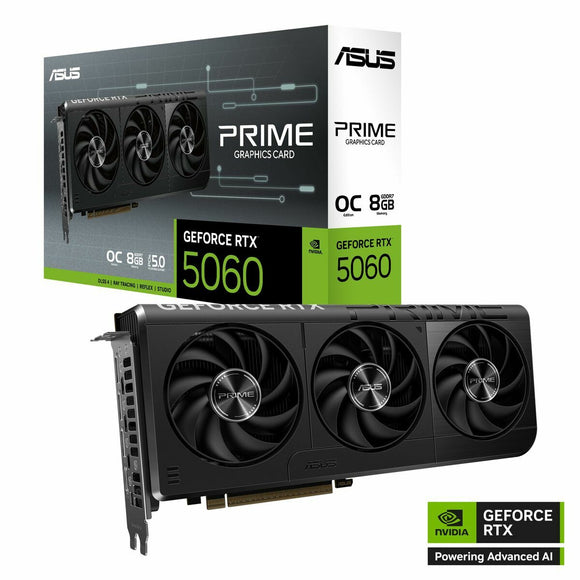 Graphics card Asus 90YV0N10-M0NA00 GEFORCE RTX 5060 8 GB GDDR6 GDDR7-50