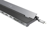 USB Hub j5create JCD543-N Black Black, Silver 5 W-1