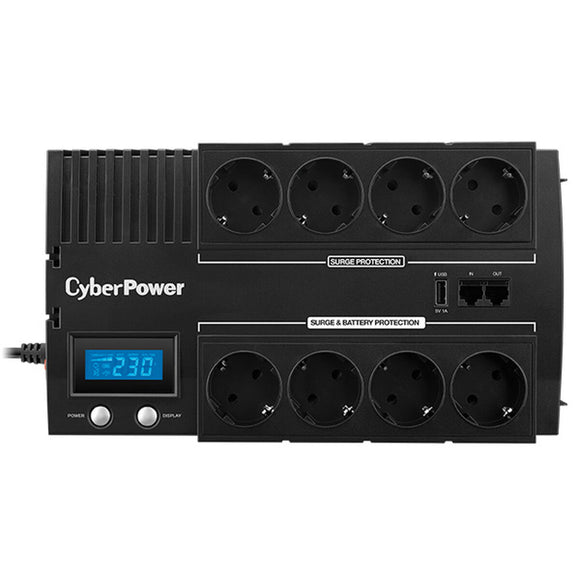 Uninterruptible Power Supply System Interactive UPS Cyberpower BR1200ELCD 1200 VA-0