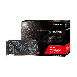 Graphics card Biostar VGABIOATI0008 8 GB GDDR6 AMD Radeon RX 6600-0