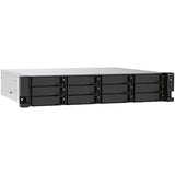 NAS Network Storage Qnap TS-1273AU-RP-8G Black AMD Ryzen V1500B-13