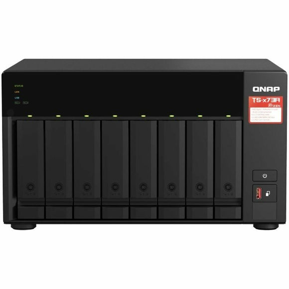 NAS Network Storage Qnap TS-873A-8G Black AMD Ryzen V1500B-0