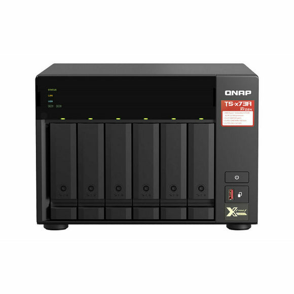 NAS Network Storage Qnap TS-673A Quad Core Black-0