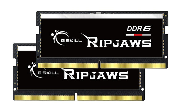 G.Skill RAM Ripjaws F5-5600S4645A32GX2-RS - 64 GB (2 x 32 GB Kit) - DDR5 5600 SO-DIMM CL46-0