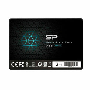 Hard Drive Silicon Power Ace A55 2 TB SSD Black-0