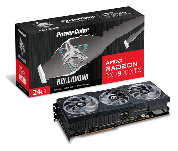 VGA PowerColor Radeon Hellhound RX 7900 XTX 24GB GDDR6-0