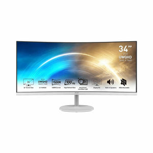 Monitor MSI MP341CQW White 34" UWQHD VA-0