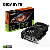 Graphics card Gigabyte WINDFORCE 2X OC V2 GEFORCE RTX 4070 12 GB GDDR6-8