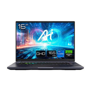 Laptop Gigabyte AORUS 16X 9SG-43ESC64SD 16" intel core i7-13650hx 32 GB RAM 1 TB SSD Nvidia Geforce RTX 4070 Spanish Qwerty-0